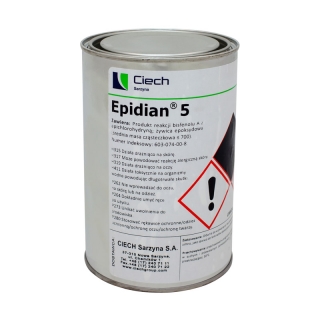 Epidian 5 - bezrozpuszczalnikowa, bezbarwna żywica epoksydowa 1kg